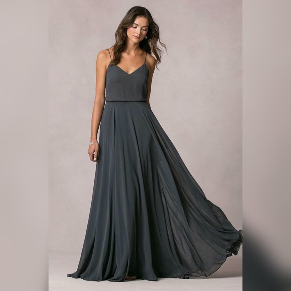 Jenny Yoo Inesse chiffon dress